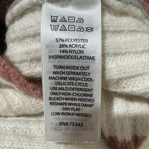 Rachel Zoe Argyle || Woman’s Cardigan sweater over size look Size Xs - Picture 6 of 7